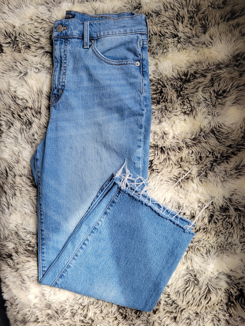 J. Crew Light Blue Cropped Ankle Jeans